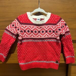 Janie and Jack Festive Sweater